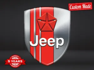Jeep Logo S Silicone Auto Pro Max Resistenti Eleganti